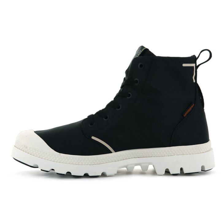 Palladium Pampa Lite+ Recycle WP+ Men's Boots Black | UK L063-VIQ